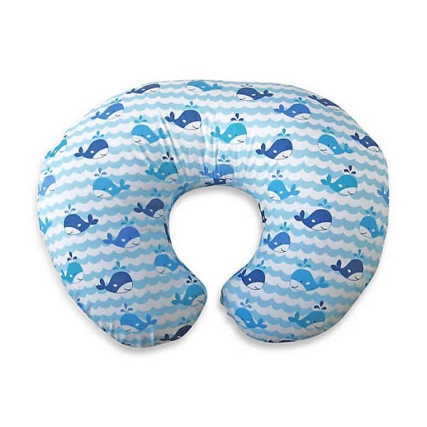 ® Infant Feeding/Support Pillow with Whale Watch Slipcover