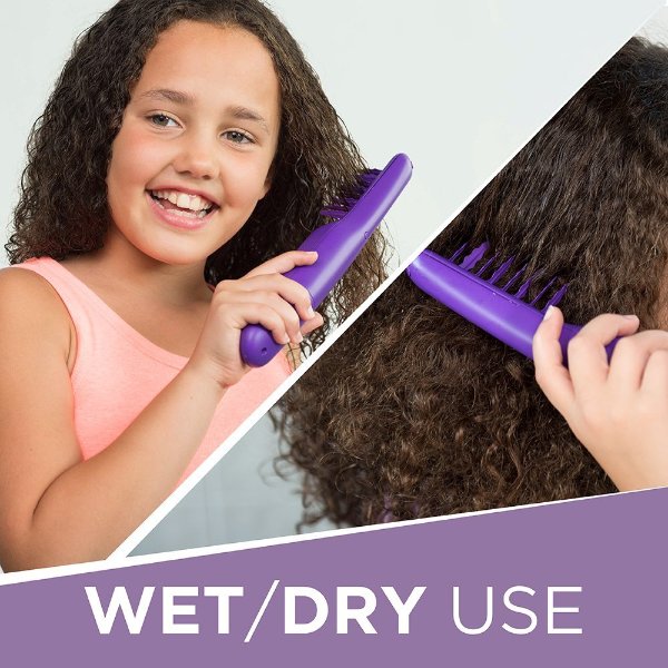 Remington Tame the Mane Thick and Curly Hair Detangling Brush for Kids