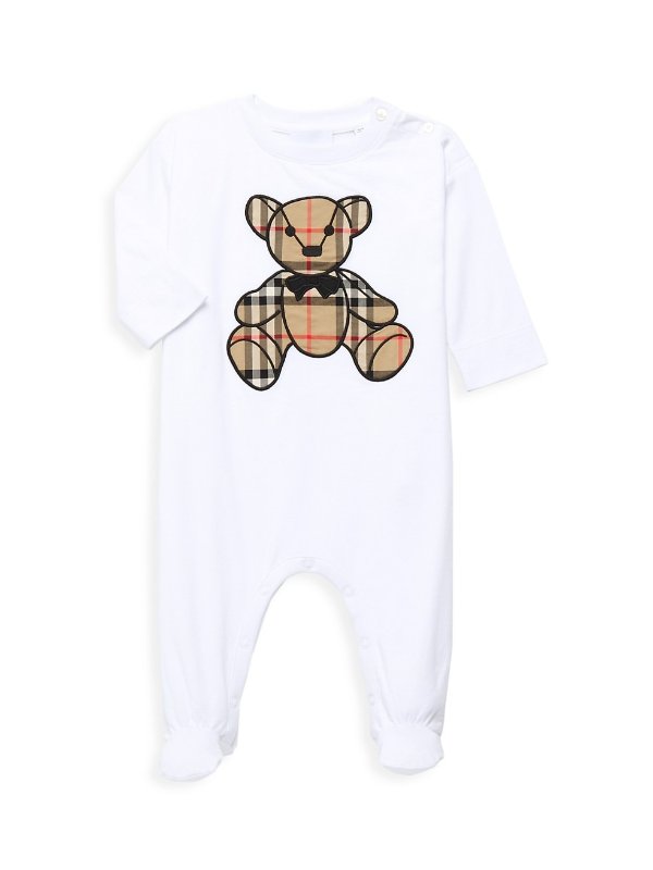 Baby's Bear-Print Coverall