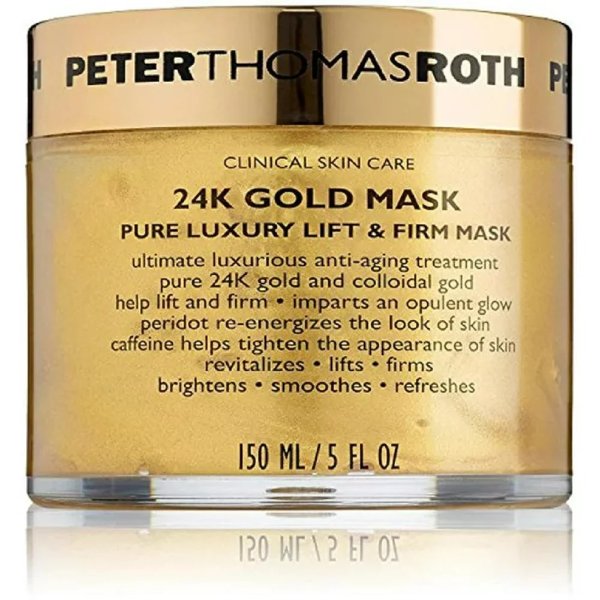 24K Gold Mask Pure Luxury Lift & Firm Mask. 5 oz
