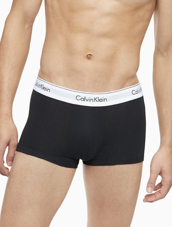 Modern Cotton Stretch 3 Pack Low Rise Trunk