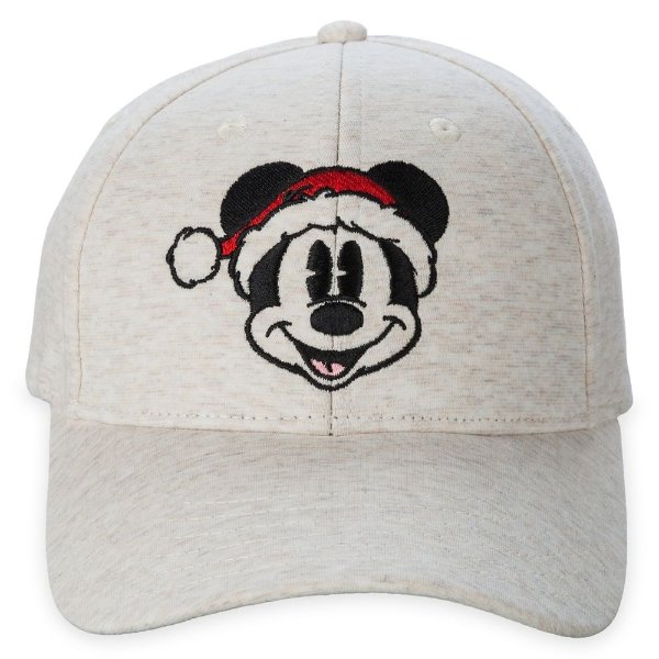 Santa Mickey Mouse 成人码棒球帽
