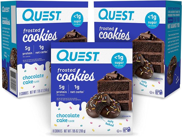 Quest Nutrition 巧克力蛋糕口味饼干 24 片