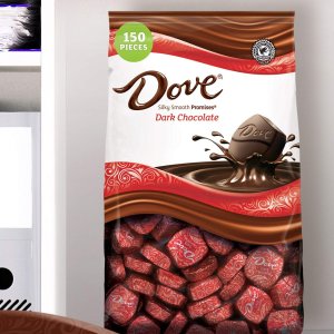 DOVE PROMISES Dark Chocolate Candy 43.07 Ounce 150-Piece Bag
