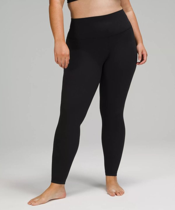 Align™ 28" 黑色经典leggings瑜伽裤