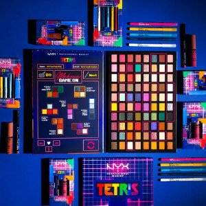 NYX 夏日清仓大促 收Tetris联名眼影盘