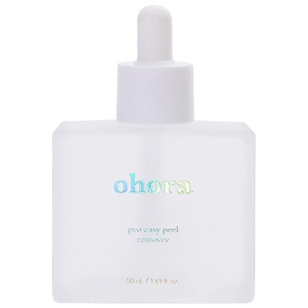 ohora Easy Peel Remover - Semi-Cured Gel Nail Strip Remover with Hygienic Dropper | Non-Drying, Nourishing Formula | Vegan, Cruelty-Free, and Hypoallergenic | Swiftly Removes Gel Strips