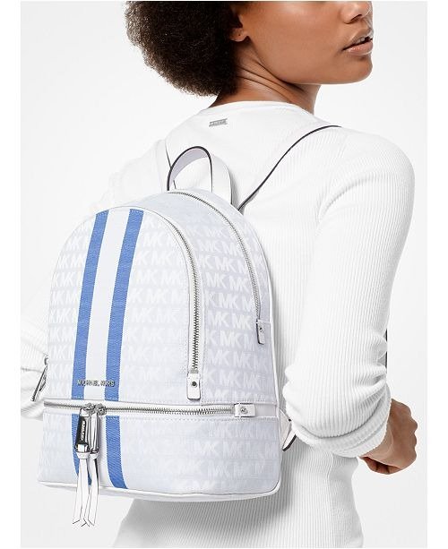 Signature Stripe Rhea Backpack