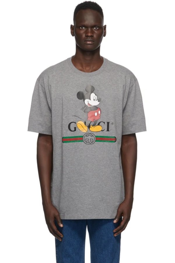 Grey Disney Edition Oversized Shirt