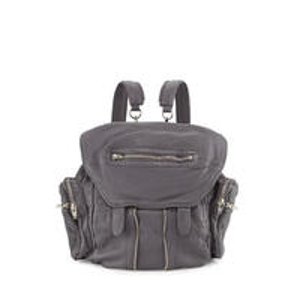 Alexander Wang Marti Convertible Mesh Leather Backpack