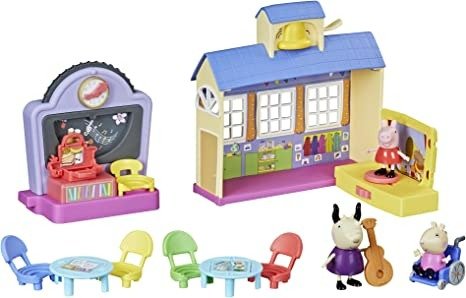Peppa’s Adventures Peppa's School Playgroup Preschool Toy, with Speech and Sounds, for Ages 3 and Up