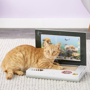 Suck UK Cat Playhouse Laptop Scratch Pad