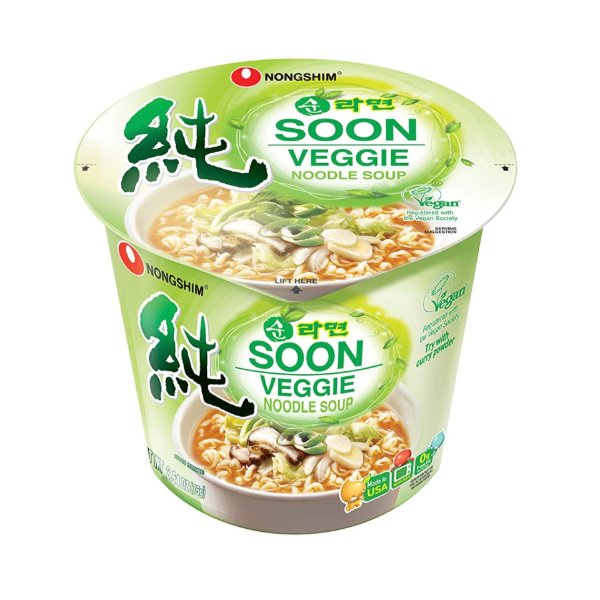 Nongshim Soon Cup Noodle Soup Pack of 6