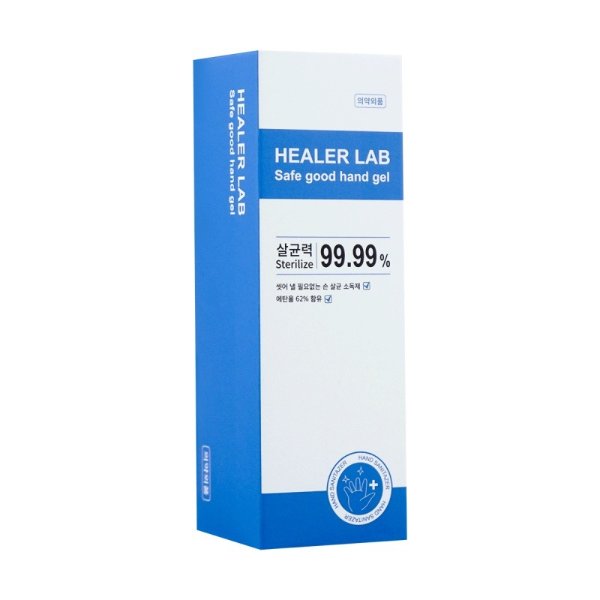 韩国Healer Lab 免洗杀菌酒精喷雾 瓶装 99.99%强力杀菌 含62%酒精 80ml