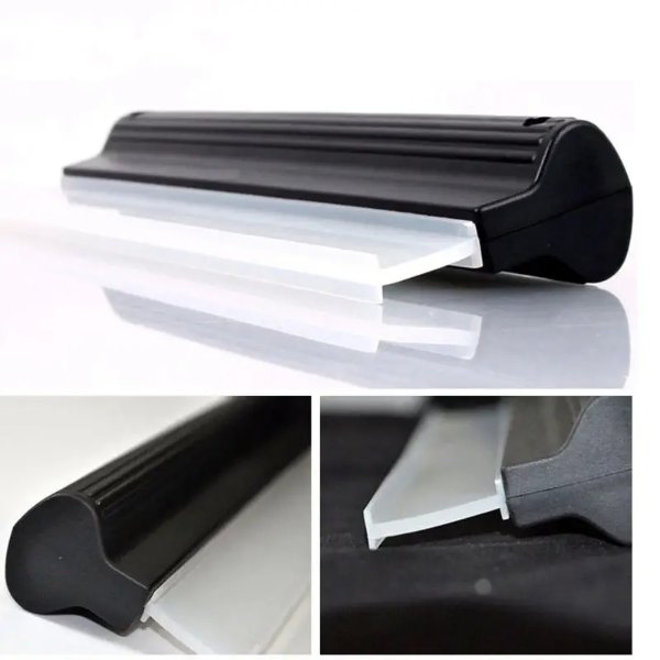 Non Scratch Flexible Soft Silicone Handy Squeegee Water Window Wiper Drying Blade Clean Scraping Film Scraper Car Accessaries | Shop Now For Limited-time Deals | Temu