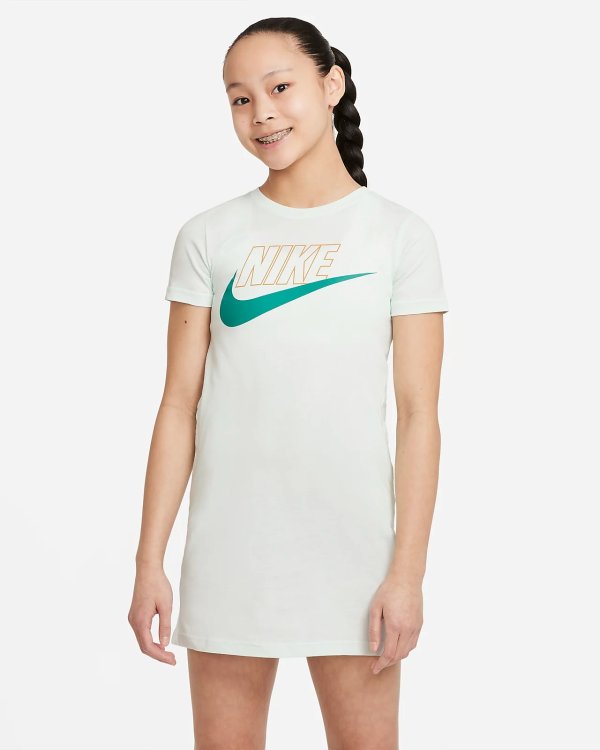 Sportswear Big Kids' (Girls') T-Shirt Dress..com