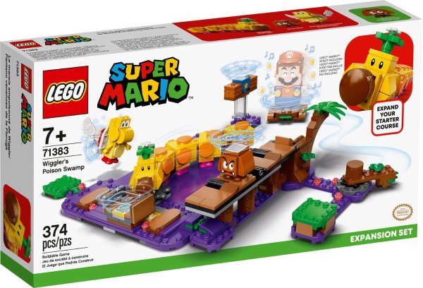 Wiggler’s Poison Swamp Expansion Set 71383 | LEGO® Super Mario™ | Buy online at the Official LEGO® Shop US