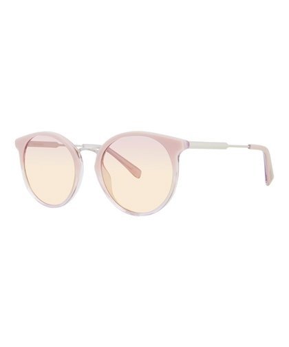Pink Sweet Pea Round Sunglasses