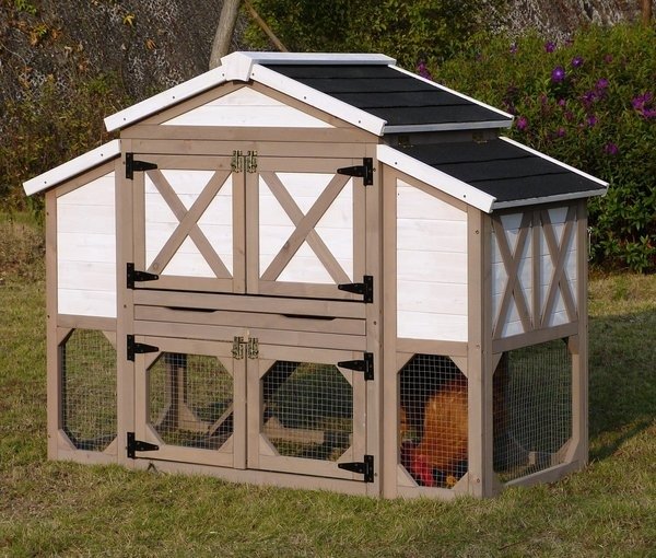 ZOOVILLA Country Style Chicken Coop - Chewy.com