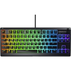 限今天：SteelSeries Apex 3 TKL RGB 防水游戏键盘
