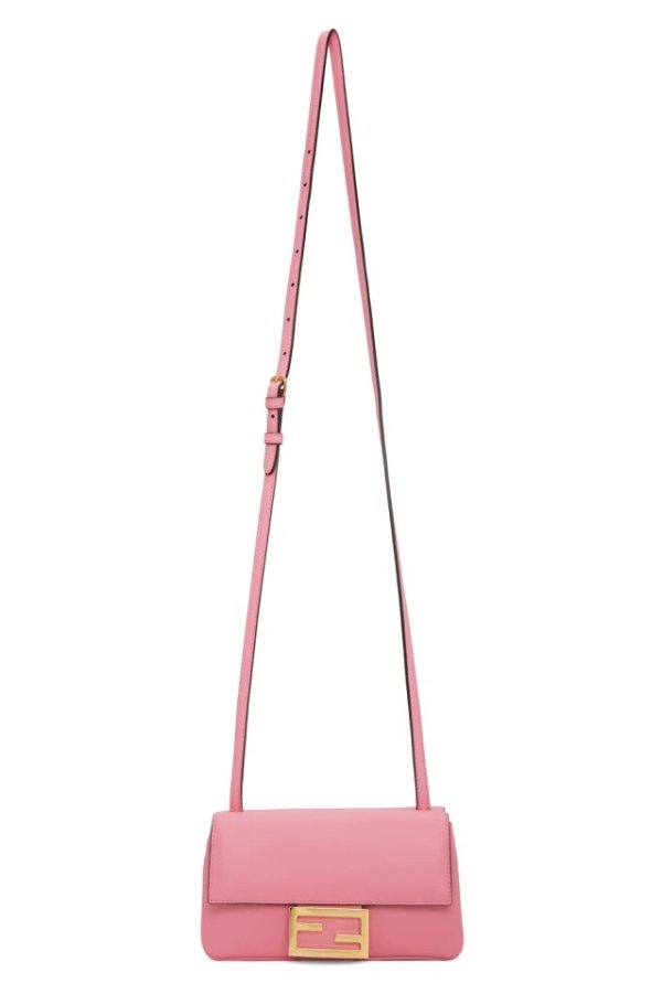 Pink Mini Baguette Wallet Bag