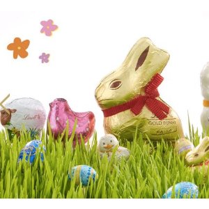 Gold Bunny, Little Chick Figures and 5 Packs of Mini Spring Figures @ Lindt