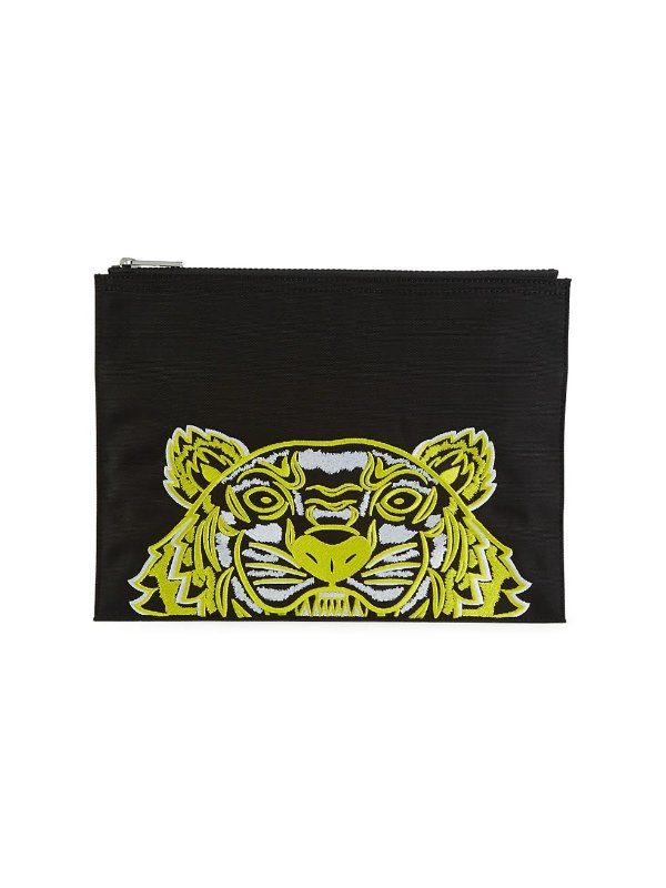 Embroidered Logo Pouch