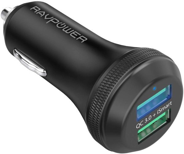 Car Charger dual USB QC3.0 40W/3A Output