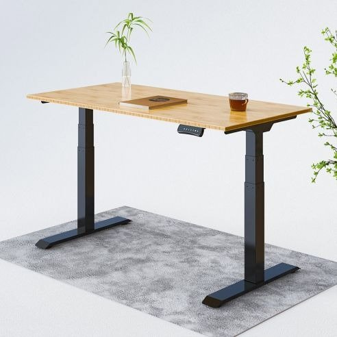 Bamboo Standing Desk | FlexiSpot