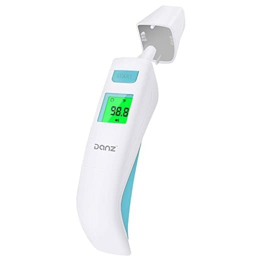 Ear Thermometer for Adult and Kids,Digital Ear Thermometer, Chirldren Thermometer Ear, in Ear Thermometer Baby, Instant Reading, Fever Alarm, Forehead & Ear Modes