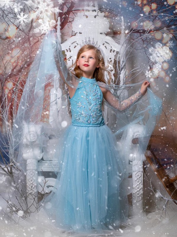 Disney x Tutu Du Monde 合作款 Frozen Queen 礼服裙