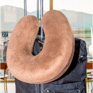 A Comfortable Travel Neck Pillow By MIARA`S High Quality Foam Travel Pillow Ideal For Travelling By Plane, Bus
