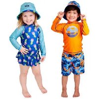 UV Skinz 小童防晒泳衣3件套