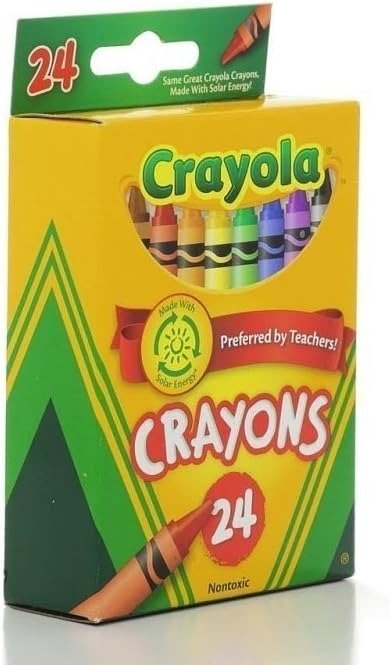 Classic Color Pack Crayons, 24 Count, (Pack of 4)