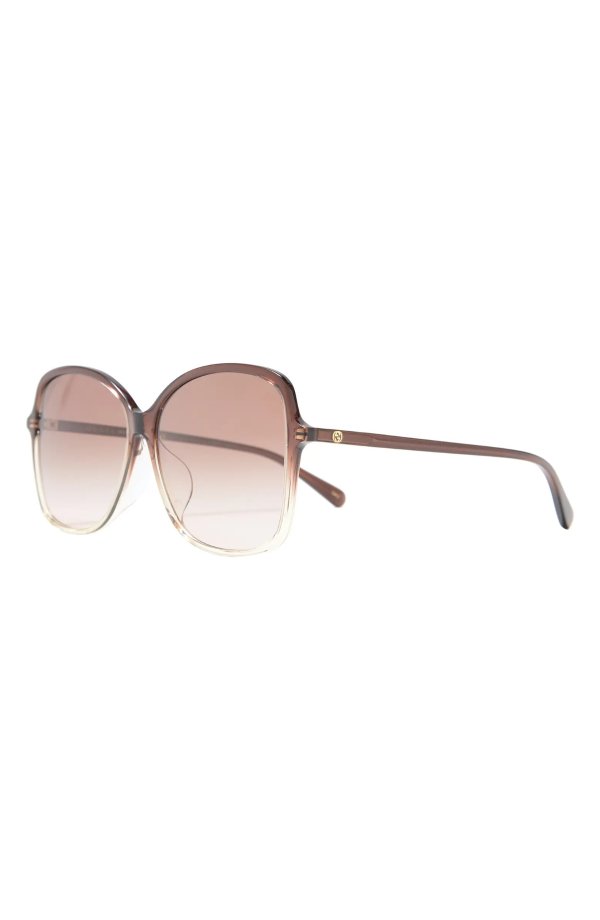 60mm Square Sunglasses