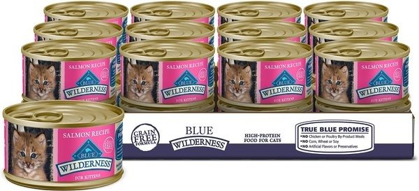 Wilderness Kitten Salmon Grain-Free Canned Cat Food