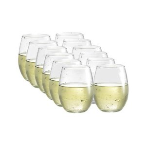 Luminarc 12-piece Stemless Wine Glasses Boxed Set