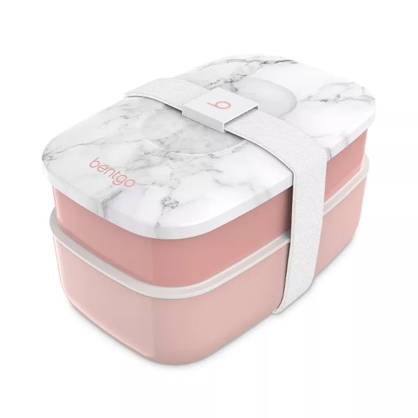 樱花粉午餐盒两件套