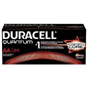 Duracell Battery Quantum Alkaline AA or AAA, 24/Pack