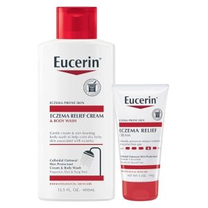 Eucerin Eczema Body Wash and Body Cream Hot Sale