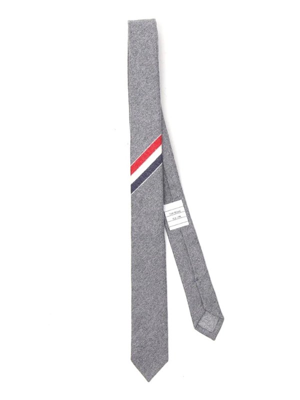 Tri-Stripe Pointed Tip Tie