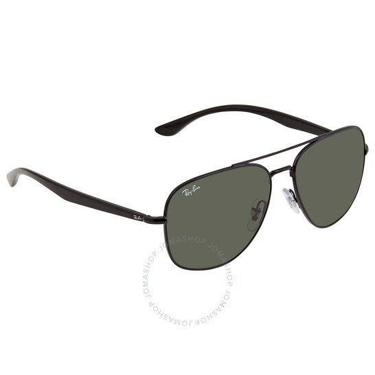 Ray Ban Green Aviator Unisex Sunglasses RB3683 002/31 56