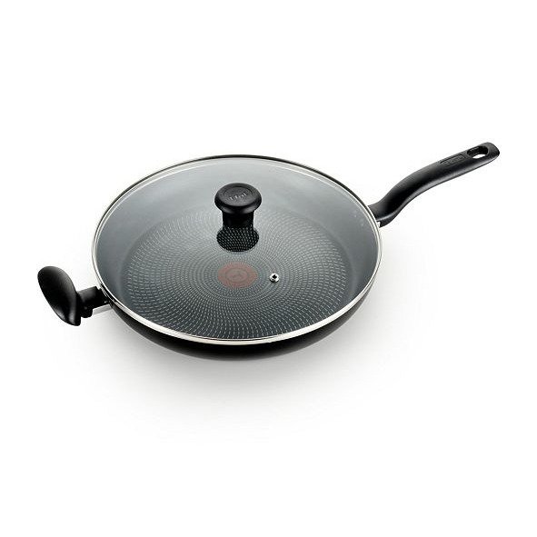 Culinaire Nonstick 13.25" Family Fry Pan with lid