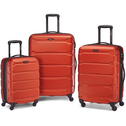 Omni Hardside Luggage Nested Spinner Set (20"/24"/28") Burnt Orange (68311-1156)