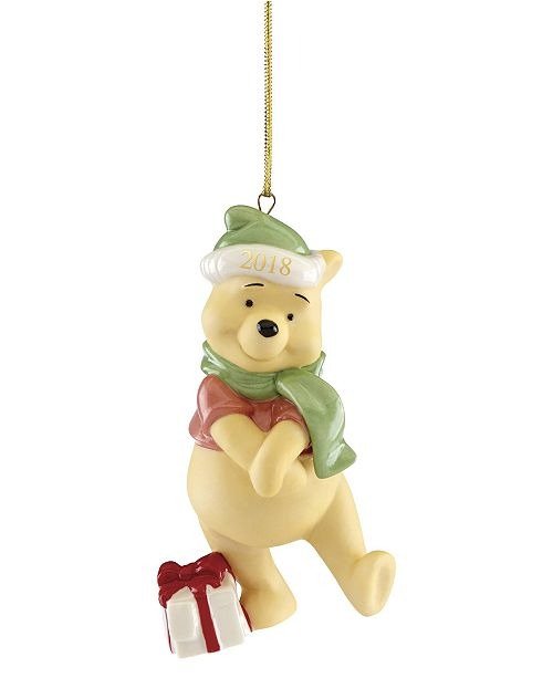 2018 Present From Pooh Ornament
