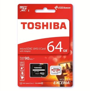 Toshiba Exceria M302 64GB Micro SD 闪存卡