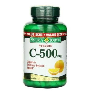 Vitamin C 500 Mg Dietary Supplement Tablets, By Natures Bounty - 250 Tablets