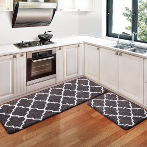 KMAT Kitchen Rugs and Mats 2pc