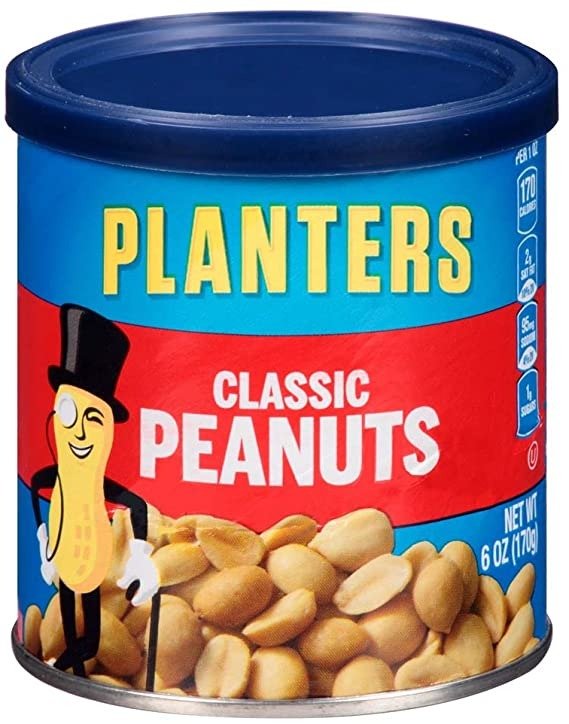 Limited Edition Classic Peanuts (8 ct Pack, 6 oz Canisters)