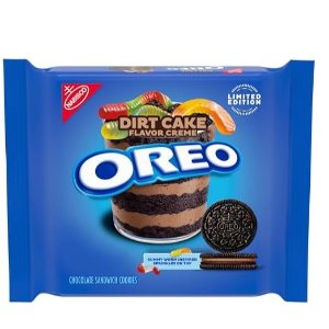 OREO Dirt Cake Chocolate Sandwich Cookies, Limited Edition, 10.68 oz